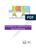 Fiche Optimiser Ses Competences en Dactylographie