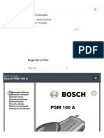 Mode D'emploi Bosch PSM 160