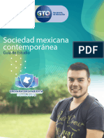 Sociedad Mexicana Contemporánea: Guía de Estudio