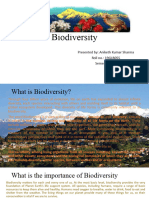 An Overview On Biodiversity Aniketh 19GLB055