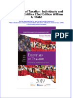 Essentials of Taxation Individuals and Business Entities 22Nd Edition William A Raabe Full Chapter