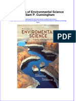 Principles Of Environmental Science William P Cunningham download pdf chapter