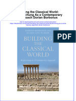 Building The Classical World Bauforschung As A Contemporary Approach Dorian Borbonus full chapter