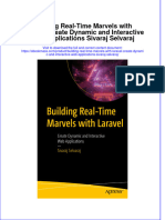 Building Real Time Marvels With Laravel Create Dynamic And Interactive Web Applications Sivaraj Selvaraj full chapter