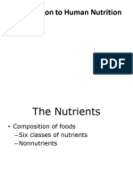 DR ADEBIMPE Introduction To Human Nutrition