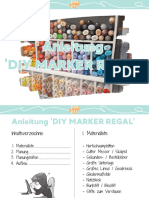 DIY Marker Regal - Anleitung