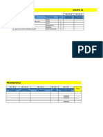 Hojas para Evaluacion de Candidatas