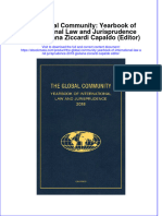 massfile224_117The Global Community Yearbook Of International Law And Jurisprudence 2018 Giuliana Ziccardi Capaldo Editor full download chapter