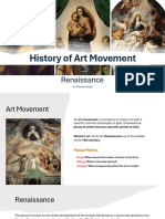 Art Movement-Renaissance