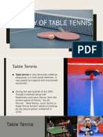 Pe L3.4 - History of Table Tennis-1