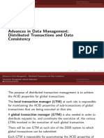 Distributed Transaction Management Slides