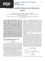 Iot Based Landslide Detector