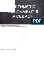 4490695arithmetic Assignment 8 - Average