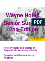Wayne Notes Surgery