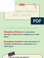 Emergency Rescue and Transfer