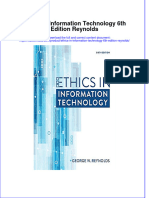 Ethics in Information Technology 6Th Edition Reynolds Full Chapter