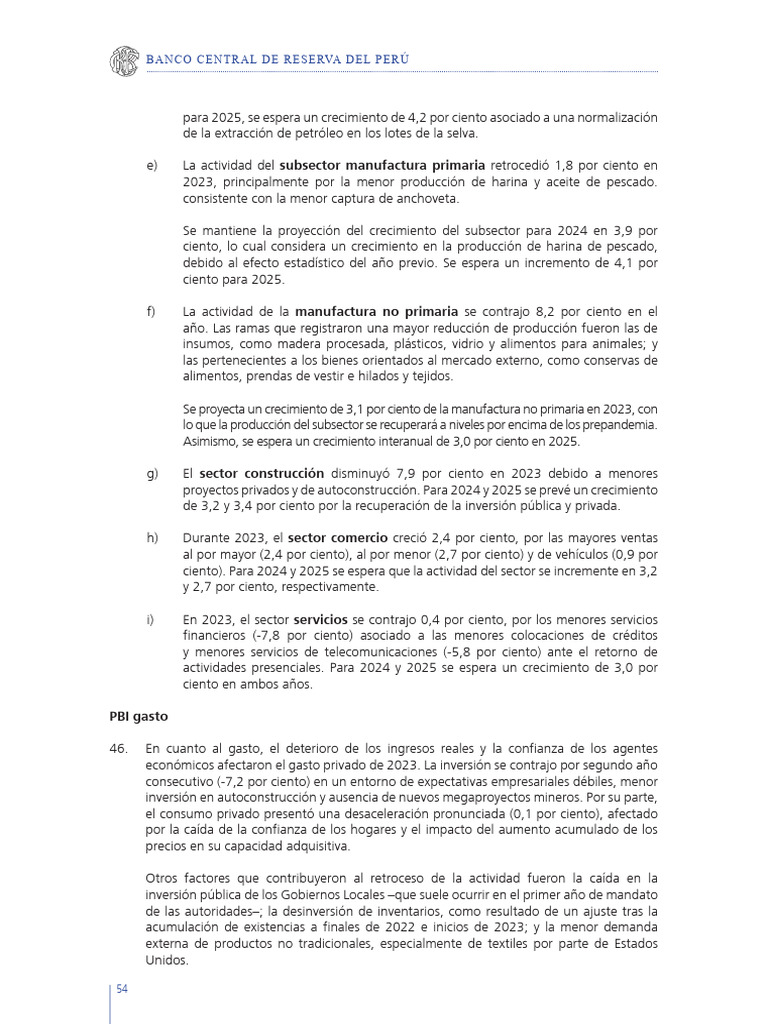 Reporte de Inflacion Marzo 2024 1 83 54 83 PDF Producto Interno