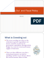 Crowding Out and Fiscal Policy
