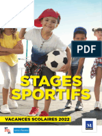 Guide Stages Sportifs 2022