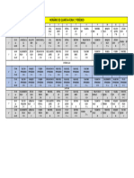 Horário Semanal Definitivo - 2P 2B Quarta