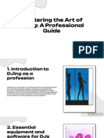Mastering The Art of D Jing A Professional Guide