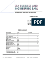 Bordereau de Livraison Societe Alchia Sarl (1) Facture 1