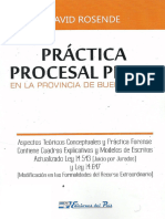 CODIGO Procesal Penal de La Prov. de Bs as. David Rosende