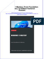 Windows 11 Mastery From Foundation To Mastery 1St Edition Kameron Hussain Ebook Full Chapter