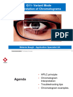 Tosoh G11 Variant Mode Chromatogram Interpretation 