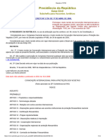 Decreto Nº 5759 - Promulga o Texto Revisto Da Convenção Internacional para A Proteção Dos Vegetais (CIVP)