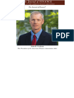 The Journal of Finance - 2022 - GRAHAM - Presidential Address  Corporate Finance and Reality