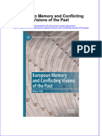 European Memory and Conflicting Visions of The Past Full Chapter