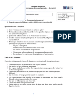 Controle 2 D'analyse Et Conception UML