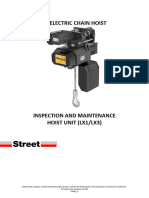 Instalación, Operación y Mantenimiento Polipasto LX1 LX3