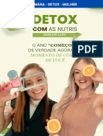 Detox Com as Nutris - 2º Semana - Mulher