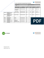 May 2024 Checkpoint Elgis Timetable