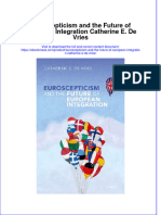 Euroscepticism And The Future Of European Integration Catherine E De Vries full chapter