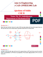 Projection of Solids