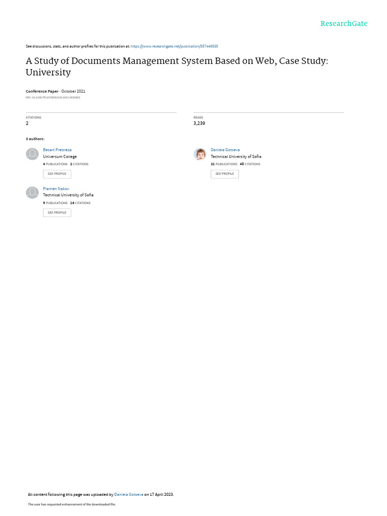 Web-Based Document Management Study | PDF | World Wide Web | Internet & Web