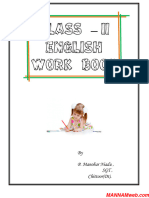 Class - 2 English Workbook