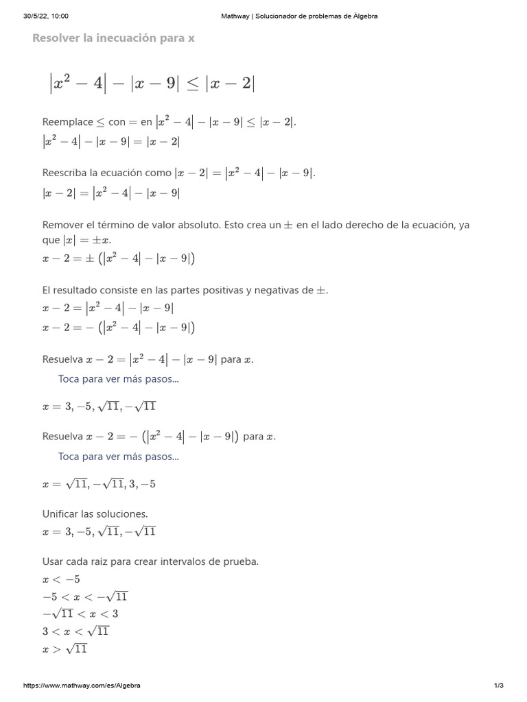 Mathway solucionador de problemas de lgebra descargar gratis pdf