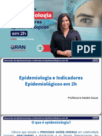 Resumão de Epidemiologia e Indicadores Epidemiológicos em 2h - Natale Souza