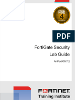 FortiGate Security 7.2 Lab Guide-Online