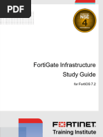 FortiGate Infrastructure 7.2 Study Guide-Online