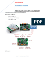 Interfacing Arduino DG PIR