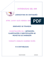 Investigación No-1 SEMINARIO DE FINANZAS RAMIREZ YAMILETH