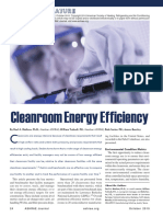 2010 10 Technical Feature - Cleanroom Energy Efficiency - Mathew