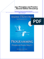 Programming Principles And Practice Using C Second Edition Stroustrup download pdf chapter