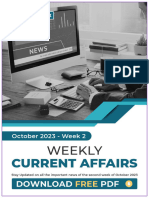 Weekly Current Affairs October 2023 Week 02 - Compressed