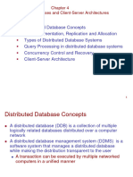 Chapter 4 Distributed Databases